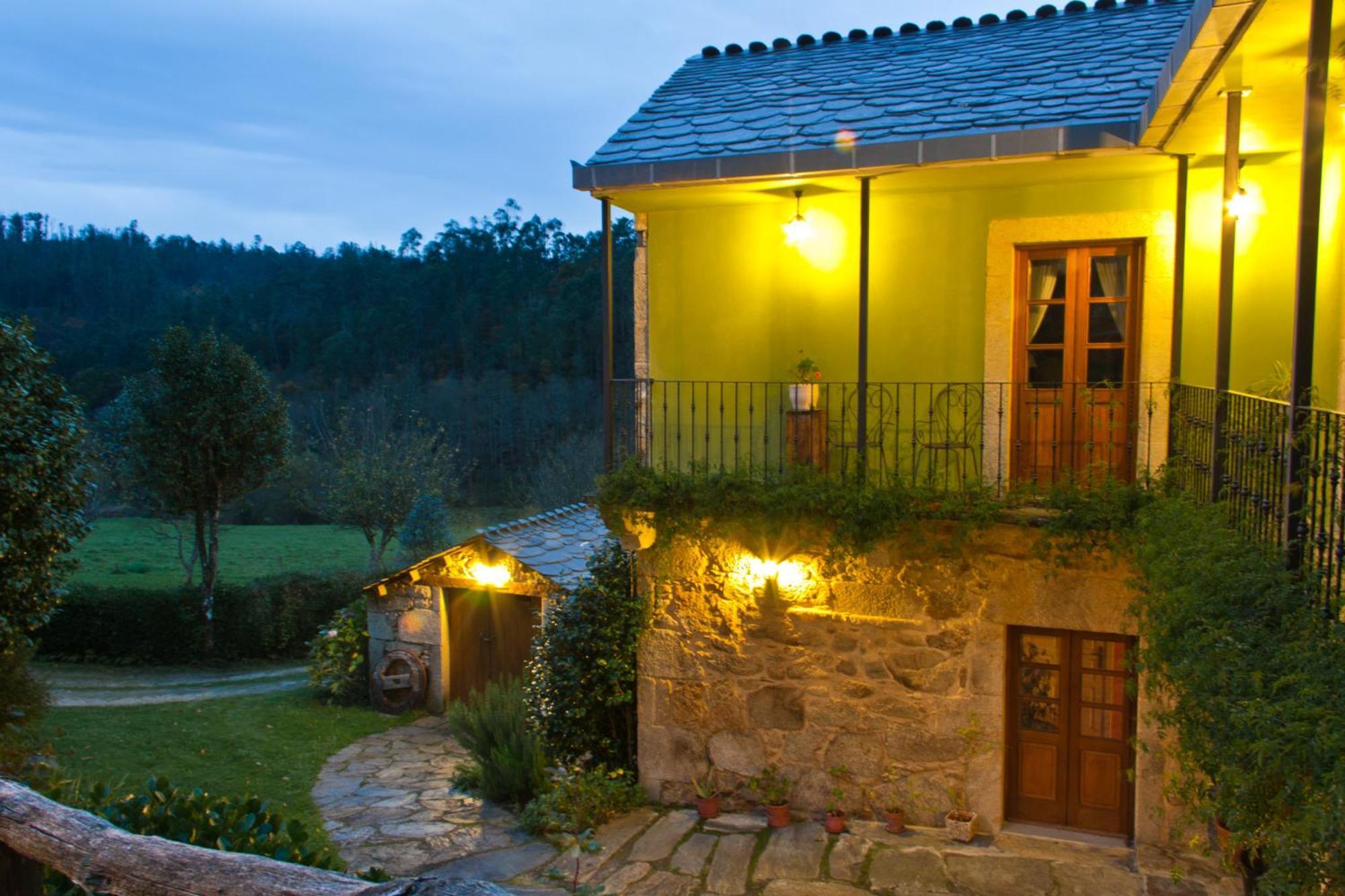 Casa Rural Grana Da Acea Monfero Exteriér fotografie