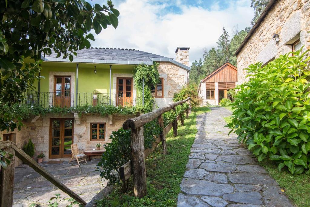 Casa Rural Grana Da Acea Monfero Exteriér fotografie